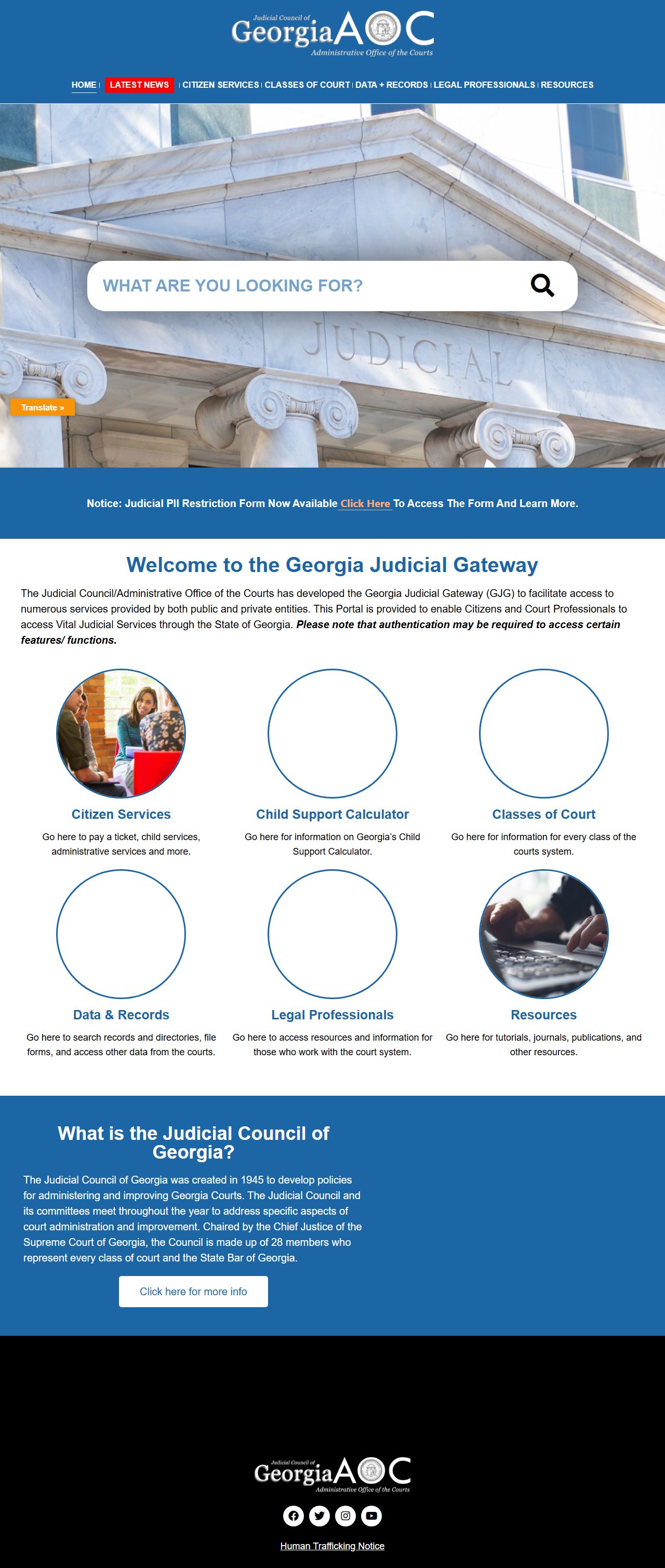 Georgia Probate Court Records Georgia Courts portal